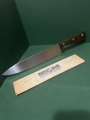 $49 • Buy Vintage Case XX 600-10” SSP “The Early American” Chef’s Knife~Made In USA~
