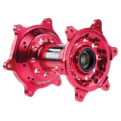 TUSK 1220-06 Impact Motorcycle Hub - Rear Red • $141.67