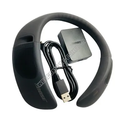 Portable Bose SoundWear Companion Speaker Wireless Bluetooth Neck Wearable Black • $169.89