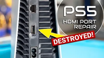 Sony Playstation 5 PS5 Hdmi Port Repair Service (20 Years Experience) FAST !!!!! • $49.99