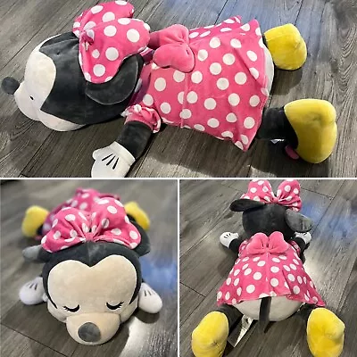 Disney Cuddleez Minnie Mouse Plush Large 23  Super Soft Stuffed Animal Pillow • £24.95