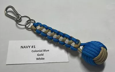 Military Monkey Fist Key Chains - Navy 1  • $12.99