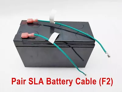 Pair SLA Battery Terminal DIY Cable For F2 Termina For12v 7ah 12v 9ah  12v 12ah • $22.99