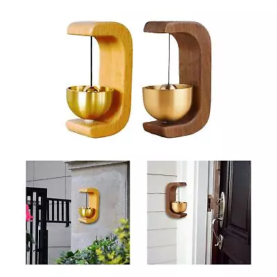 Shopkeeper Door Opening Bell Copper Bell 3.5x2.5x7.5 Cm Decorative Hanging • $21.91