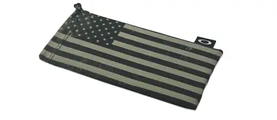 Oakley Subdued  Black & White American Flag Micro Fiber Bag Sunglasses NEW • $18.91