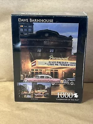 VTG Dave Barnhouse 1000 PC Jigsaw Puzzle “CELEBRATION OF THE PAST” Elvis Presley • $13.95