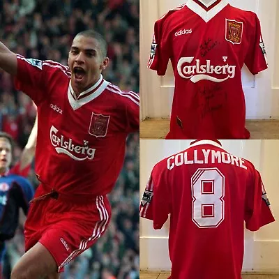 Match Worn Football Shirt Liverpool Stan Collymore • £1000