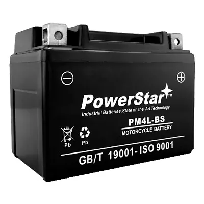 Motorcycle / PowerSport Battery YTX4L-BS - Maintenance Free - Sealed AGM Battery • $22.88