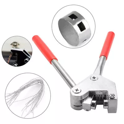 10mm Sealing Plier Kit W/20 Security Lead Seal Electric Meter Diameter Lead Tags • £11.99