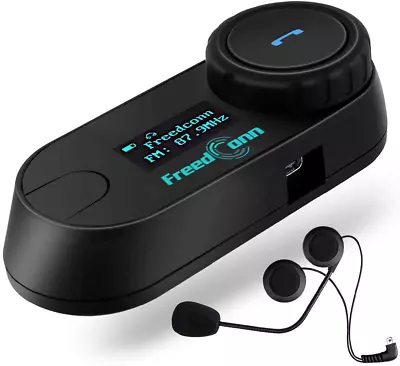 NEW FreedConn Motorcycle Bluetooth Headset TCOM-SC BT5.0 Motorcycle Bluetooth • $0.73