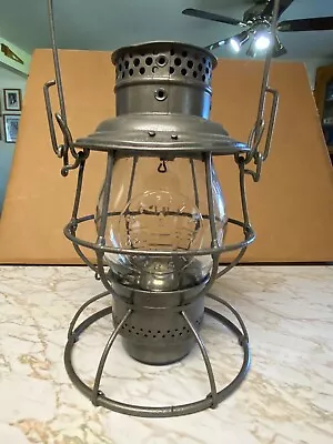 Baltimore & Ohio Clear Capital Dome/Loco Tall Railroad Lantern • $72