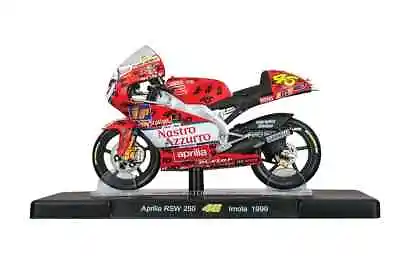 VALENTINO ROSSI Aprilia RSW 250 1999 MotoGP Bike - Collectable Model  1:18 Scale • £19.99