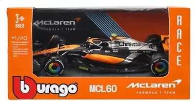 2023 F1 Lando Norris McLaren Mercedes Racing MCL60 Diecast Car Model 1:43 Scale • $29.69