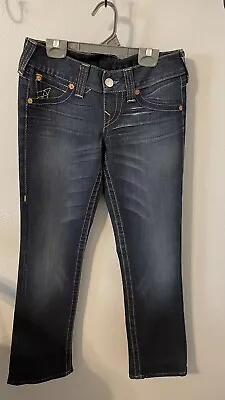 True Religion “Rockstar Gina” Blue Jeans Womens Size 27❤️ • $29