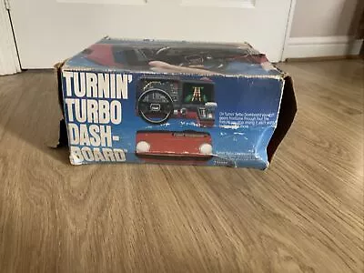 Tomy Turnin Turbo Dashboard Electronic Racing Game With Box And Retro Stickers • £26