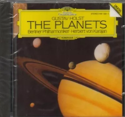 Holst The Planets Cd Karajan Berlin Pholharmonic Orchestra 1981 Dg 400 028-2 Vgc • £9