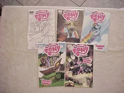 5 My Little Pony Comics Idw Micro-series #1 A & B  #2 A & B  #1 Sub  • $20