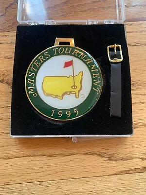 1995 Masters Golf Augusta National Brass Bag Tag Ben Crenshaw Wins Very Rare PGA • $350