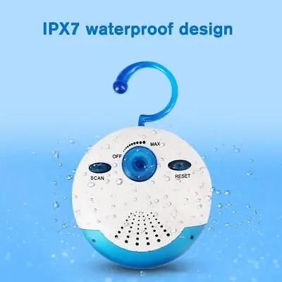 Waterproof Shower RadioSplash Proof AM FM RadioMini Portable Built • $5