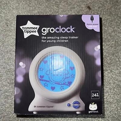 £29.99 • Buy Tommee Tippee Groclock - Night Light Gro Clock Sleep Trainer Alarm RRP £39.99