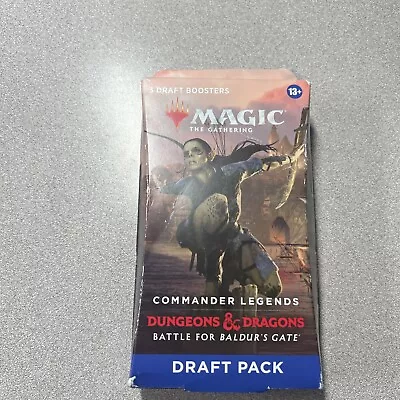 Magic The Gathering Commander Legends Battle For Baldur's Gate 3 Draft Booster • $18.99