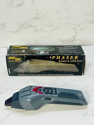 Star Trek The Next Generation Phaser Universal Remote Control 1995 • $24.99