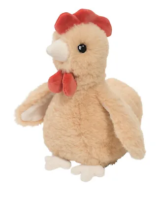 Douglas Rickie Mini Soft Gold Chicken Plush Stuffed Animal 7  Tall • $14.95
