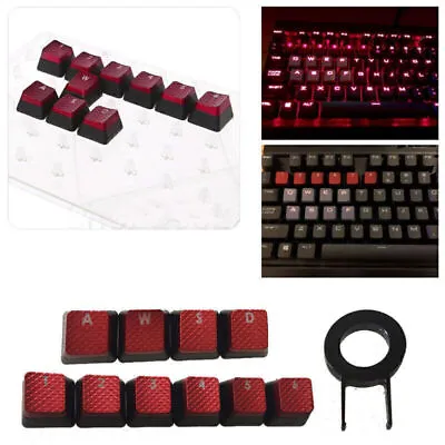 10PCS Anti-Slip Keycap Key Cover For Corsair K70 RGB K90 K95 K63 STRAFE Keyboard • $16.49