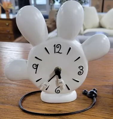 RARE Disney Mickey Mouse Hand Glove Desk Clock  • $59.95