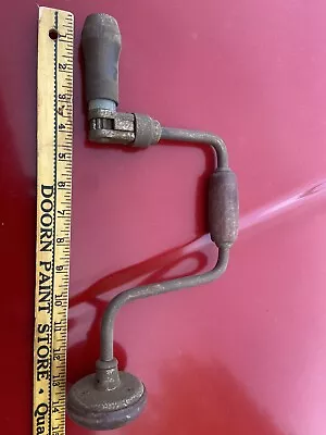 Vintage Hand Drill Brace Mfg Unknown Works • $18.50