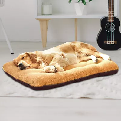 Large Pet Dog Cat Bed Cushion Pillow Puppy Mat Soft Warm Washable Mattress Pad • $15.99