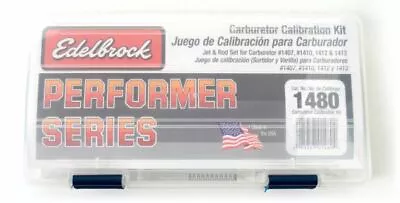 $103.07 • Buy Edelbrock Performer Carburetor Calibration Kit For 1407 1410 1412 1413 Carb 1480