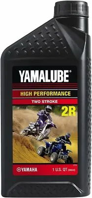 Yamaha LUB-2STRK-R1-12 Yamalube 2R RACE 2-STROKE OIL - 1 One-quart Bottle... • $19.72