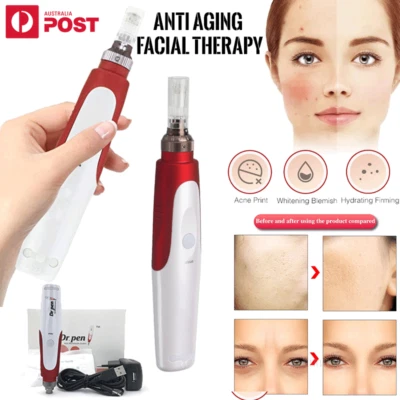 $67.99 • Buy Dr Pen Electric Derma Pen Roller MicroNeedle Skin Care With 2* 12 36 42 Needles