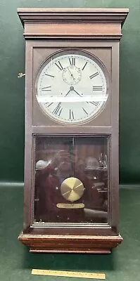 Large 41” 1930's Wall Clock By The Self Winding Clock Company - • $395