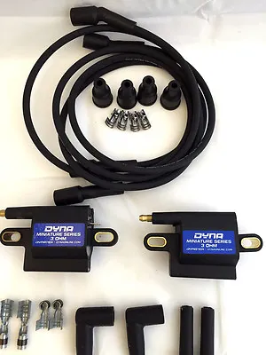$200.96 • Buy Dynatek Dyna Mini Ignition Coils 3 Ohm Single Output DC3-2 Free Wires DW-200