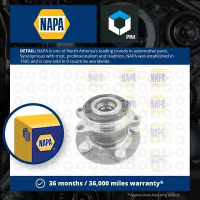 Wheel Bearing Kit Fits MITSUBISHI OUTLANDER Mk3 2.2D Rear 2012 On 4N14 NAPA New • $106.32