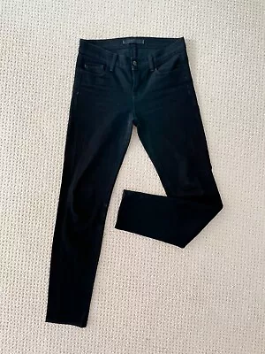 J BRAND Premium High Rise Skinny Jean Black Coal Size 26 Org $200 • $32