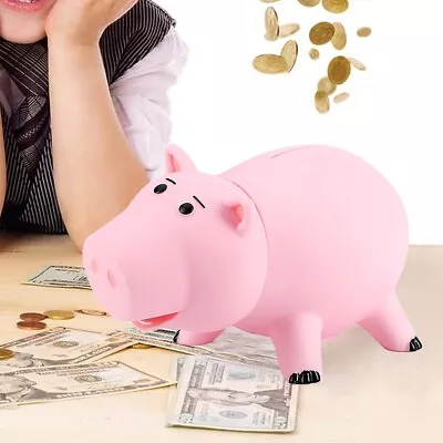 £9.99 • Buy Hamm Piggy Bank Pink Pig Coin Ornament Box PVC Model Kids Gift Toys Toy Story 4