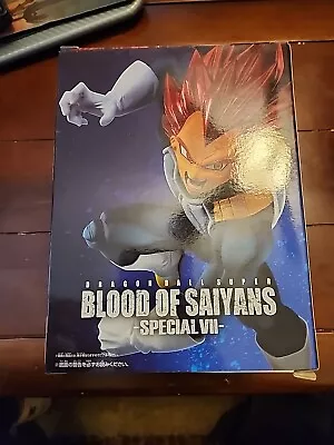 Banpresto Dragon Ball Super Blood Of Saiyans VII Super Saiyan God Vegeta Figure • $25