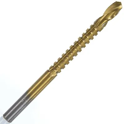 HSS DRILL SAW HEAVY DUTY 6mm X 85mm Woodwork Metal Sideways HOLE CUTTING Bit • £2.90