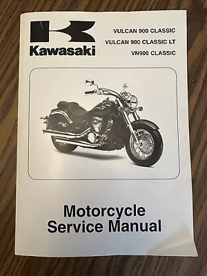 2006 Kawasaki Vulcan Service Manual 900 Classic/lt Vn900 Oem 99924-1366-02 • $50