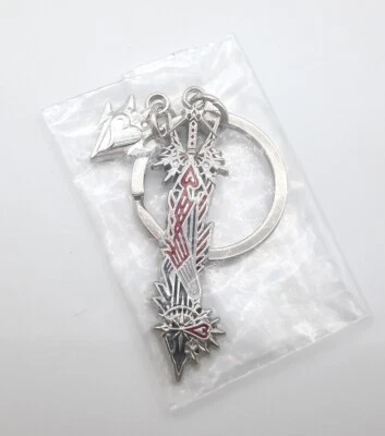 $20 • Buy Kingdom Hearts Metal Keyblade Keychain Charm Figure 2  Kuji Prize