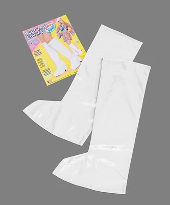 £7.99 • Buy 1960's 1970's Fancy Dress - White Go Go Boot Tops / Covers