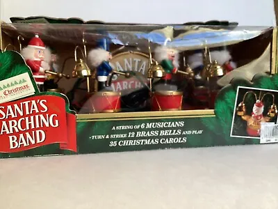 Mr Christmas Santa’s Marching Band Nutcrackers Bells As Is Parts Repair Vintage • $59.99
