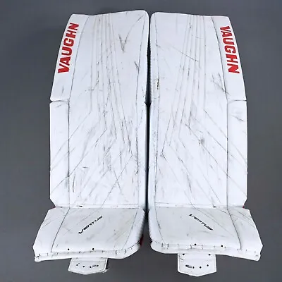 Vaughn Ventus Used Hockey Goalie Leg Pads Pro Stock New Jersey Devils NHL • $850