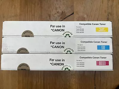 Compatible Canon Toner For IRC2020/2025/2030 Yellow/Cyan/Magenta • £59.99