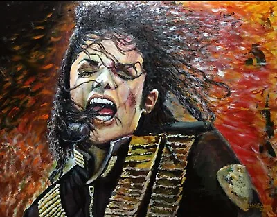 Michael Jackson Painting • $99