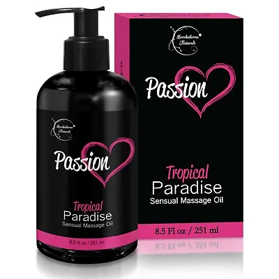 Passion Sensual Massage Oil - All Natural By Brookethorne Naturals • $16.97