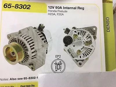 Alternator Fit Honda Prelude H22  2.2L  12/1991-12/1996 • $161.69